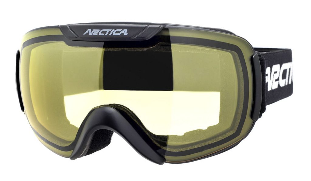 żółte gogle Arctica g-117 D na pochmurne dni