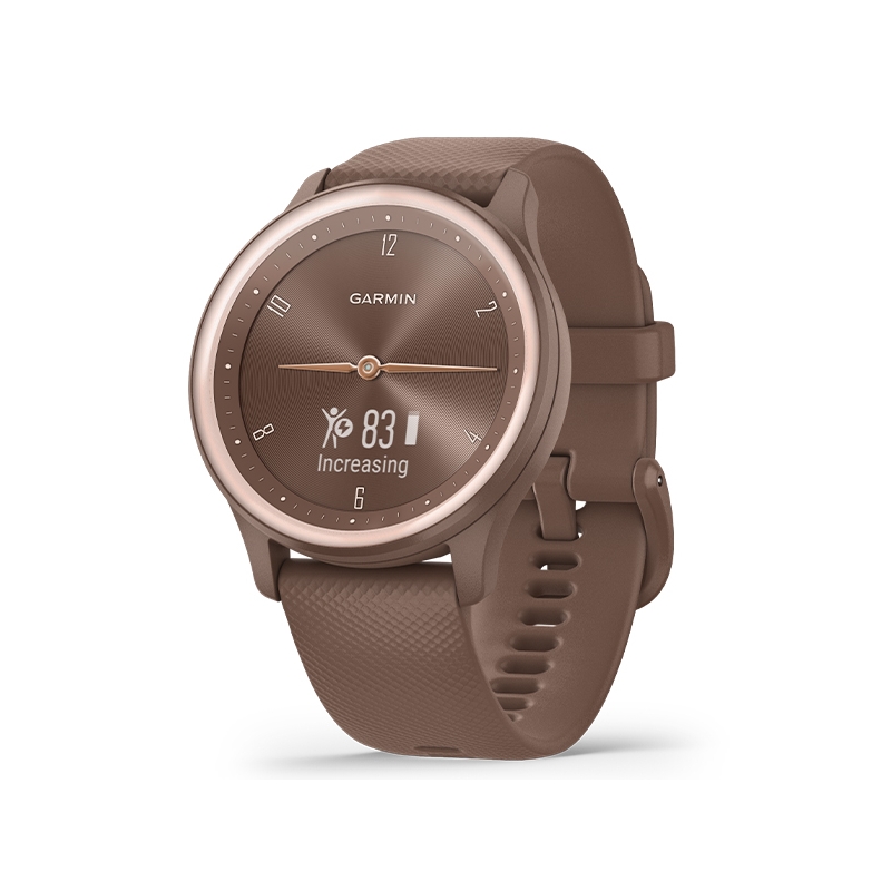 zegarek Garmin Vivomove Sport jasnobrązowy